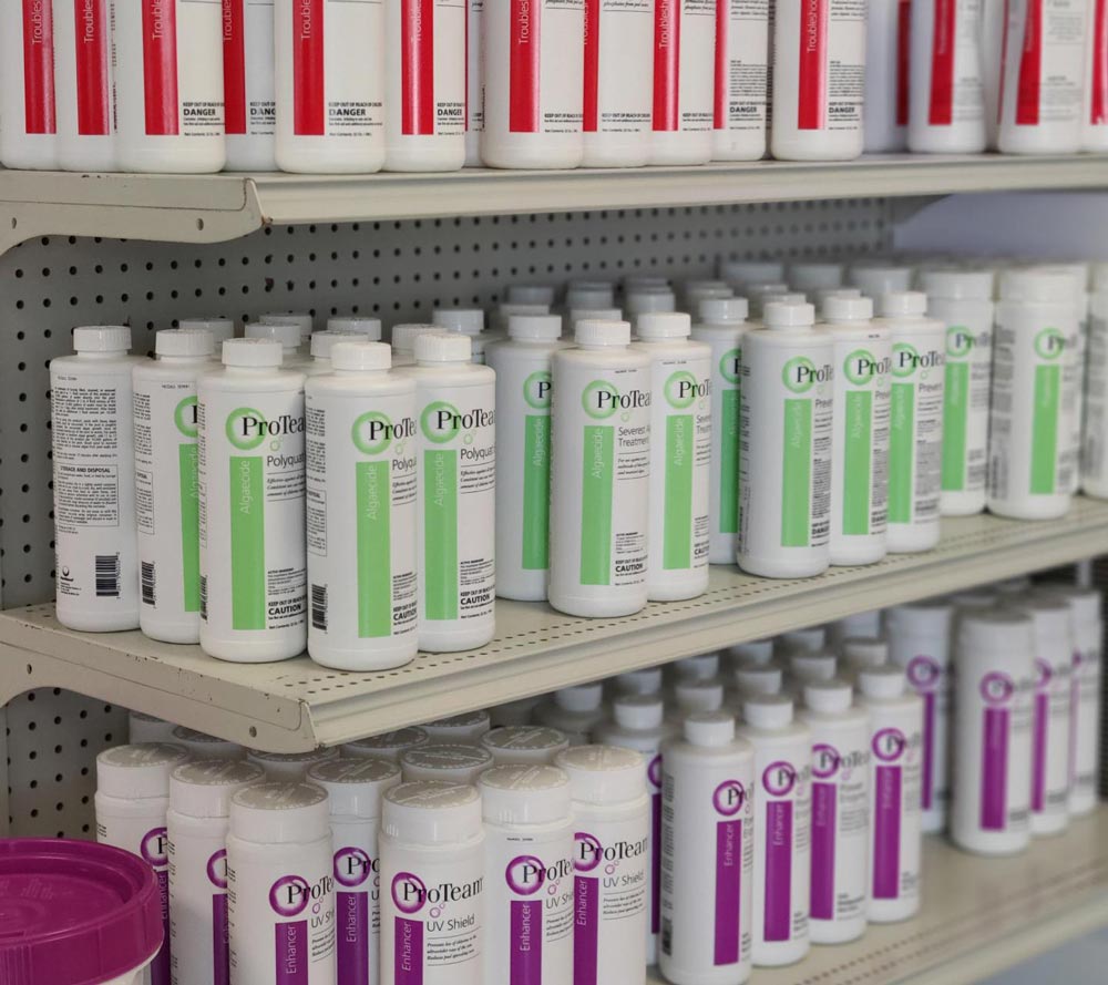 Retail products for pool maintenance