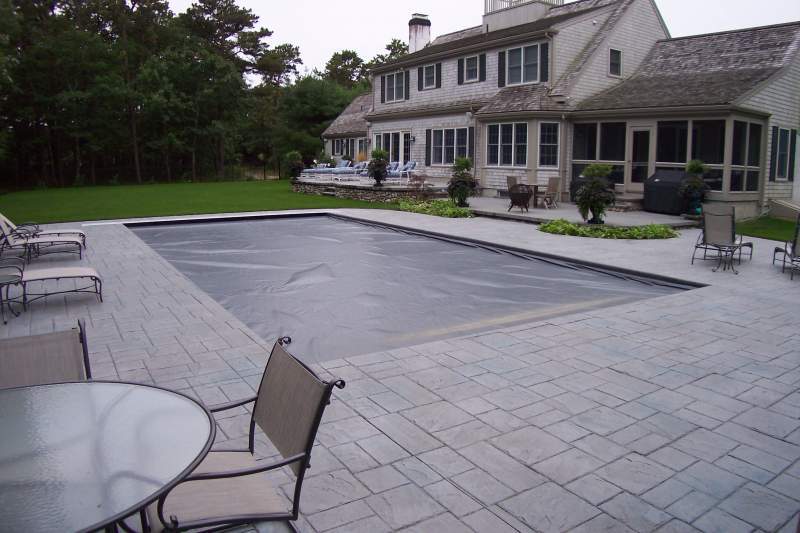 Gunite pool in beautiful backyard