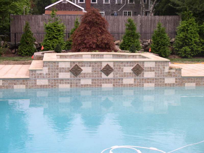 Gunite pool in beautiful backyard